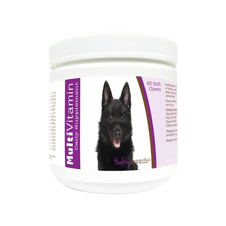 Healthy Breeds Healthy Breeds 840235173908 Schipperke Multi-Vitamin Soft Chews - 60 Count 840235173908